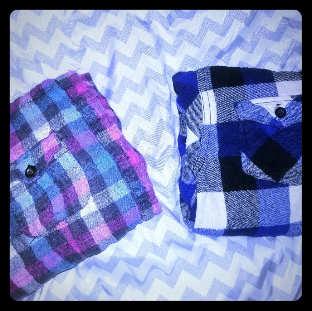 💙💙Flannel Shirt Lot